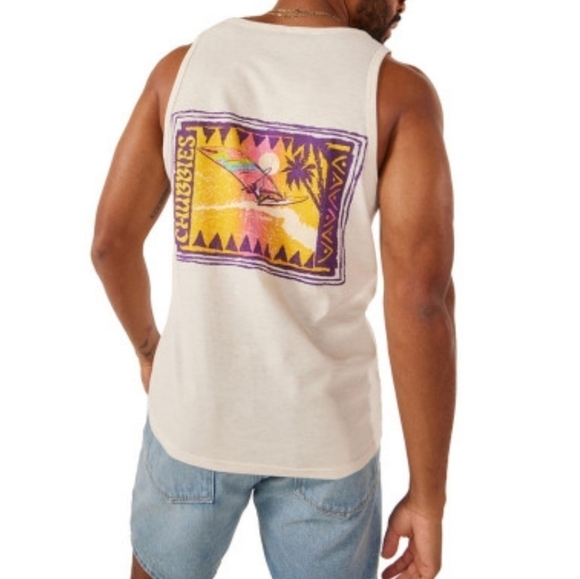 Chubbies Surf Lovers‎ Tank Top Size Medium NWT - Picture 1 of 9